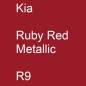 Preview: Kia, Ruby Red Metallic, R9.